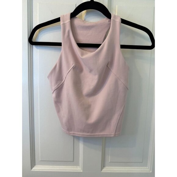 Lululemon Other - Lululemon Light Pink Workout Mid Bra Size 4